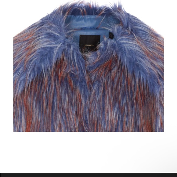 Pinko Multicolor Faux Fur Teddy Jacket - Picture 5 of 7